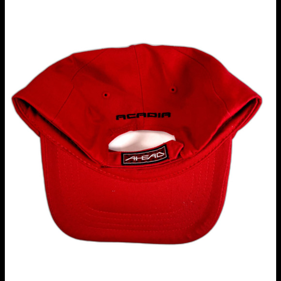 GMC Acadia Auto Baseball Strapback Red Ahead Cap Hat Headgear - Picture 6 of 6